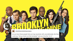 stcvierogers: please watch brooklyn nine nine