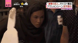 Behind-the-scenes look at Mizuhara Kiko (Mikasa) and Hasegawa