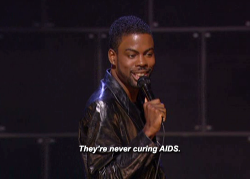 materiajunkie:   “Curing AIDS? Shit, that’s like Cadillac