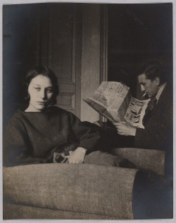 iianddf:  Denise Levy et Max Morise, 1929 (unidentified photographer)