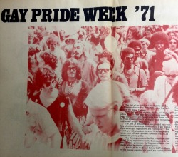 rickinmar:  Boston Gay Pride. 1971, from an issue of Fag Rag.