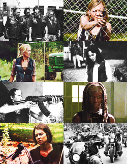  AU - the ladies of the walking dead as the sons rival mc   