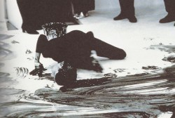 halogenic: “Loving Care” (1992) - Janine Antoni “I soaked