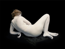  Nadav Kander Audrey with toes and wrist bent, 2011 Chromogenic