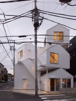 architectureland:  Tokyo Apartment designed by Sou Fujimoto Architects