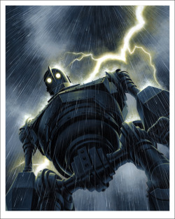 brudesworld:  Three new Mondo prints of The Iron Giant by Jason