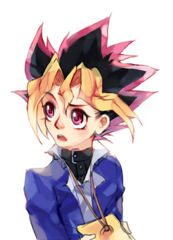 yaminalapis:  anocurry:  I need to stop drawing yugiiiiii ;A;