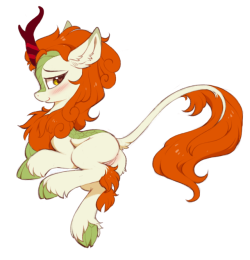 hioshirunsfw: Quick sketch with Autumn Blaze =) ;9