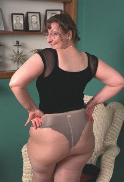 It takes a very special woman to make pantyhose look alluring…