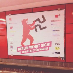 morphoportis:  Berlin isst Nazis. / Berlin eats Nazis. #berlin