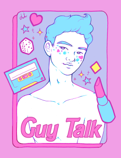 displaytoy: ⋆ GUY TALK ⋆ inspired by GIRL TALK board-game ♡