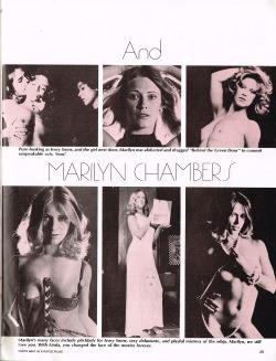 Who&rsquo;s Who in X-Rated Cinema, 1977 Visit Private Chambers: The Marilyn Chambers Online Archive