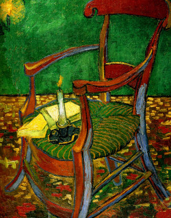 thusreluctant:  The Armchair of Gauguin by van Gogh 