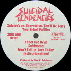 westside-historic:  Suicidal Tendencies’ vinyl debut on Frontier