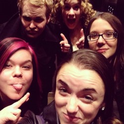 New friend elevator pic @prettylikeflower @britt_annee #stripclub #birthday #newfriend #wootwoot #toronto