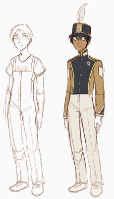 erenyeagerbomb:  the pants on marching uniforms are ridiculous