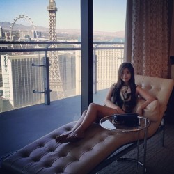 meanwhileinvegas:  Living the life #postgrad #lasvegas #cosmopolitan