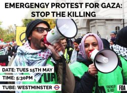 fuckyeahmarxismleninism: London: Emergency Protest for Gaza Tuesday,