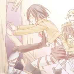  Source  What happens when Mikasa tries to “trap”