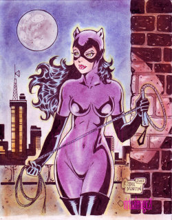   CATWOMAN cartoony by RODEL MARTIN (10252013)by rodelsm21