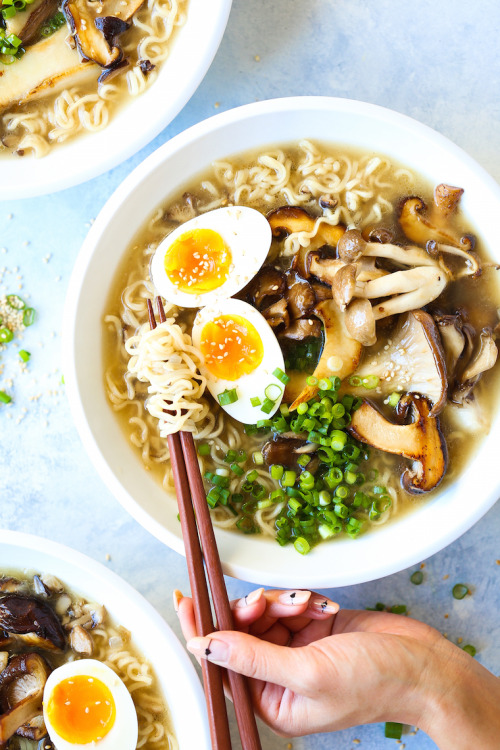 daily-deliciousness:Mushroom ramen