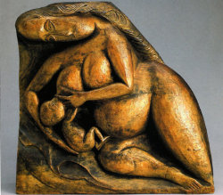 amare-habeo:   Gerhard Marcks (1889 - 1981) - Woman with child