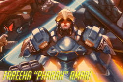 plutonian-taco: The Art of Overwatch: Fareeha “Pharah” AmariPhotos