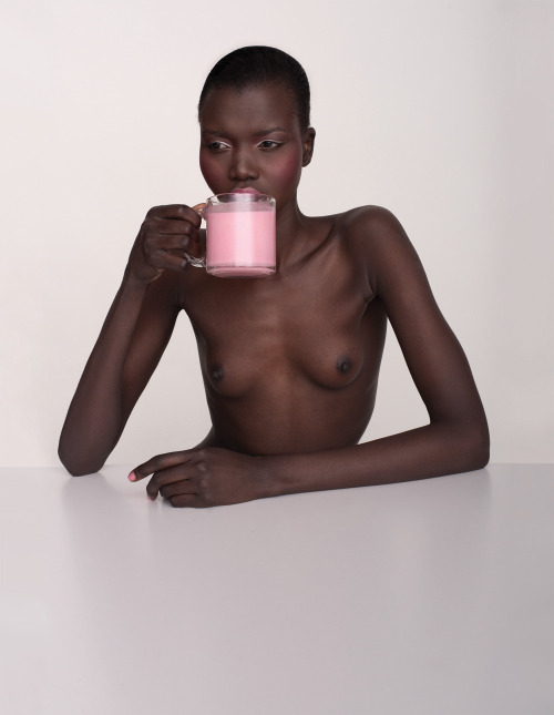 regardless:  dynamicafrica:  Model of South Sudanese origin Nykhor photographed by Kasia Bielska for an editorial titled Nykhor in Bloom printed in the #7 June 2013 issue of The Lab Magazine.  last picture is crazy! 