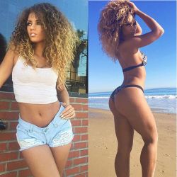 sexiestcreations:  The lovely @jenafrumes 😍😍 #FitThick