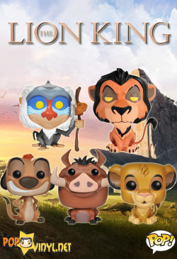 funkopopvinyl:  The Lion King POP Vinyls Announced Check out