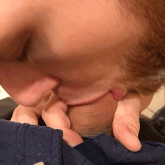Love sucking uncut cocks. 