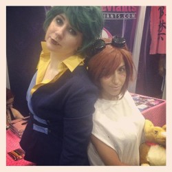 Ed &amp; Lady Spike! (at Anime Expo®)