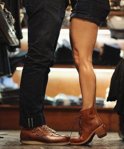 redwingshoestoreamsterdam:  His & hers Red Wing Shoes! We