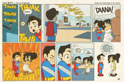 jl8comic:     JL8 #119 by Yale Stewart Based on characters in