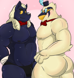 thecaptainteddy:  I finished these two guys, I tried adding that