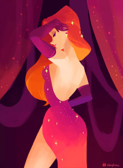 abbydraws:  Jessica Rabbit 