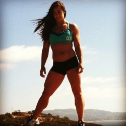 onlyfitgirls:  Camille: Great day of shooting for the @theboxmagazine tones