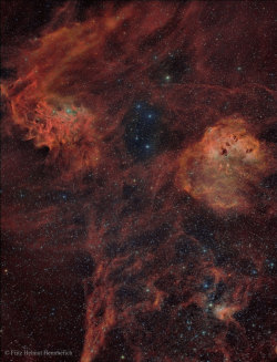 into-theuniverse:  Constellation Auriga, featuring: IC 405 /