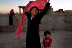 pinchblog:  10 year old Yemeni girl smiling after she was granted