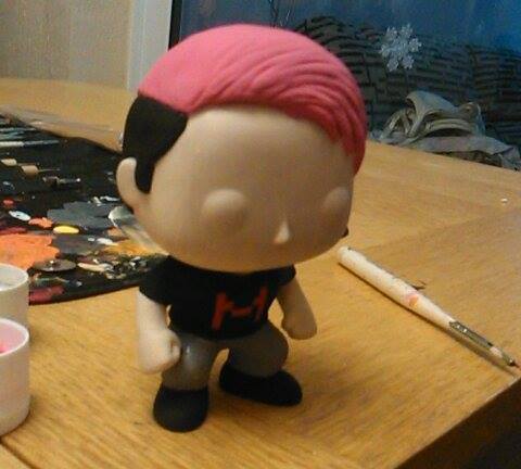 stebra-meedan:  The creation of the Markiplier pop toy, with Tiny box Tim!   I want