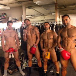 fuckyeahvinceoddo-blog:  #sip @RockyBroadway boxers getting ready