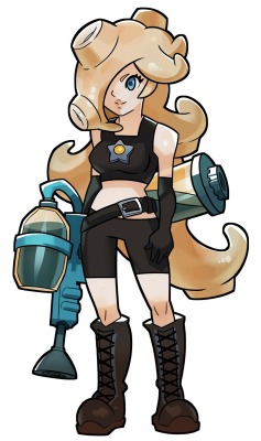 supersatanson:  splashbrush:  Octoling Rosalina  HOW DID I MISS