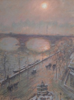 thunderstruck9: Emile Claus (Belgian, 1849-1924), Vue de Londres