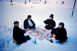 You blokes having fun yet? (The Beatles during filming “A Hard