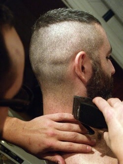 hairygingerman:  shaving hair 