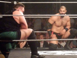 wrestlinginengland:  Samoa Joe vs. Rampage Brown, Progress Wrestling,
