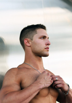 male-affection:    Brock YurichPhotographer: Michael A. Downs