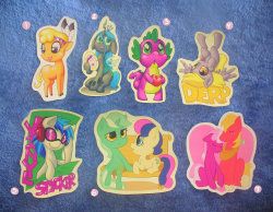 paperderp:  Pony Sticker Sheet 1 by hirurux★  Cute! ^w^