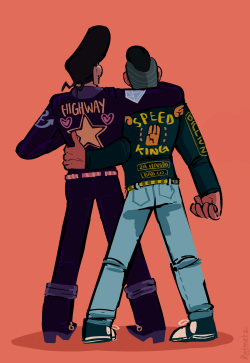 redmetz:  josuke is the highway star and oku is the speed king
