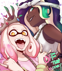 queenchikkibug:Pearl and Marina lookin’ too fresh~ 